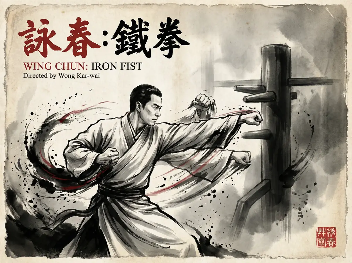 功夫电影海报：咏春铁拳 - 四虎视频